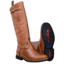 Bota Beretta Masculina Cano Alto Em Couro Nobre Fóssil Castor - 1015-c... - CAPELLI BOOTS