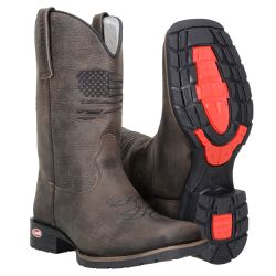 Bota Texana Masculina Country Em Couro Legítimo Com Solado Texas - 817... - CAPELLI BOOTS