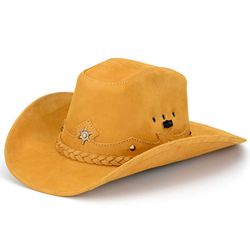 Chapéu Cowboy Em Couro Legítimo - AmCasE - CAPELLI BOOTS