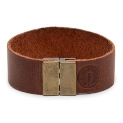 Pulseira De Couro Legítimo Cor Havana - Ps-Havana - CAPELLI BOOTS