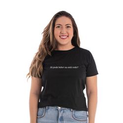 Camiseta Baby Look Já Pode Beber Ou Está Cedo? - CAPITÃO PIRATA