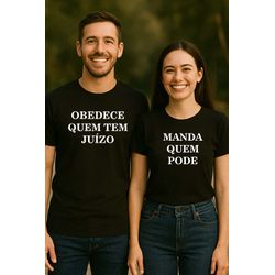 Kit com 2 Camisetas Dia dos Namorados - CAPITÃO PIRATA