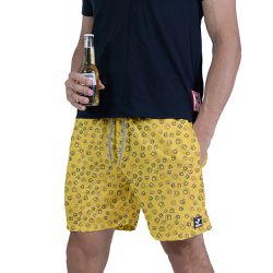 Beermuda Amarelo Cerveja - CAPITÃO PIRATA