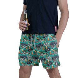 Beermuda Azul Verão - CAPITÃO PIRATA