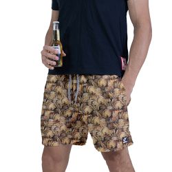 Beermuda Marrom Barril - CAPITÃO PIRATA