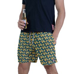 Beermuda Azul Garrafa De Cerveja - CAPITÃO PIRATA