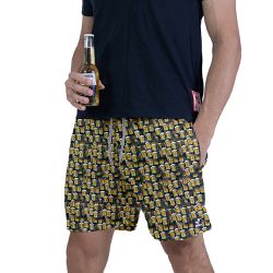 Beermuda Amarelo Emoji Cerveja - CAPITÃO PIRATA