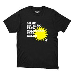 Camiseta Só Um Butecão Para Melhorar Esse Calor - CAPITÃO PIRATA
