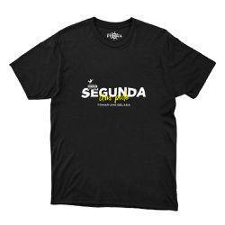 Camiseta Segunda Também Pode Tomar - CAPITÃO PIRATA