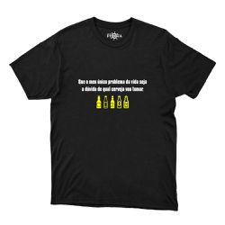 Camiseta Único Problema Seja a Dúvida De Qual Cerv... - CAPITÃO PIRATA