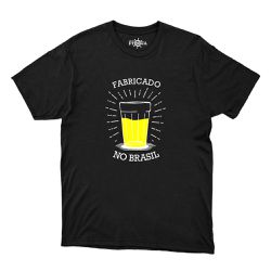 Camiseta Fabricado No Brasil - CAPITÃO PIRATA