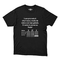 Camiseta Luxo Pra Nois é - CAPITÃO PIRATA