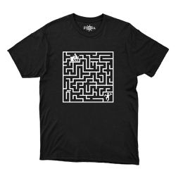 Camiseta Estampa - Labirinto. - CAM0157 - CAPITÃO PIRATA