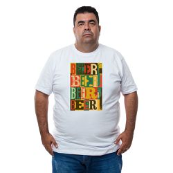 Camiseta Plus Size - Estampa Beer. - CAM0130-PLUS-... - CAPITÃO PIRATA
