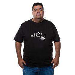 Camiseta Plus Size - Desenho Pulando No Copo De Ce... - CAPITÃO PIRATA