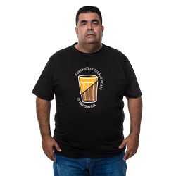 Camiseta Plus Size - Desenho Nunca Sei Se Quero. - CAPITÃO PIRATA