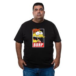 Camiseta Plus Size - Desenho Barney Burp. - CAM015... - CAPITÃO PIRATA