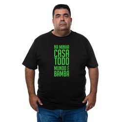 Camiseta Plus Size - Musica Na Minha Casa Todo Mun... - CAPITÃO PIRATA