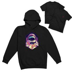 Kit-moletom Estampado + 2 Camisetas Lisas - CAPITÃO PIRATA