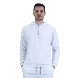 Moletom Com Capuz Masculino - Branco - CAPITÃO PIRATA
