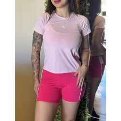 Camiseta Feminina Rize Rosa bebê - 5050 - CAPORI