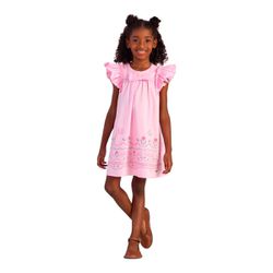 VESTIDO ROSA LAÇO MON SUCRÉ FOREST 3126384 - 31263... - CARAMELADA KIDS