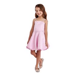 VESTIDO PETIT CHERIE INFANTIL PRINCESA ROSA CLARO ... - CARAMELADA KIDS