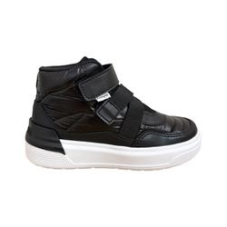 TÊNIS INFANTIL PAMPILI CANO ALTO PRETO FÁCIL CALÇA... - CARAMELADA KIDS