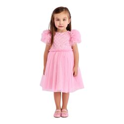 VESTIDO INFANTIL ROSA PETIT CHERIE 3126294 Rosa - ... - CARAMELADA KIDS