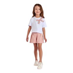 CONJUNTO INVERNO 2025 ROSA BLUSH 8026188 Rosa - 80... - CARAMELADA KIDS