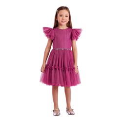 VESTIDO FESTA INFANITL PETIT CHERIE MARSALA 312612... - CARAMELADA KIDS