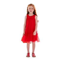 VESTIDO INFANTIL MON SUCRÉ VERMELHO 3127130 Vermel... - CARAMELADA KIDS