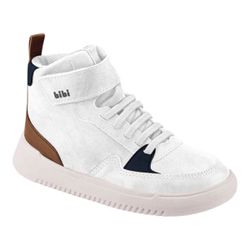 TÊNIS INFANTIL BIBI CANO ALTO NEW WAY COURO BRANCO... - CARAMELADA KIDS
