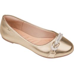 SAPATILHA DOURADA INFANTIL PAMPILI SUPER FOFURA 29... - CARAMELADA KIDS