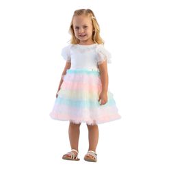 VESTIDO PETIT CHERIE TULES INFANTIL PRINCESA 31251... - CARAMELADA KIDS