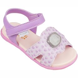 SANDÁLIA LUZINHA LED PAMPILI FLY MINI LILÁS 639063... - CARAMELADA KIDS