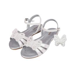 SANDÁLIA PAMPILI INFANTIL BORBOLETA AURORA HOLOGRÁ... - CARAMELADA KIDS