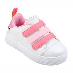 TÊNIS BRANCO INFANTIL PAMPILI CASUAL YUMI 721002 ... - CARAMELADA KIDS