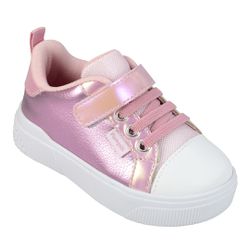 TÊNIS PAMPILI YUMI ROSE HOLOGRAFICO 721004 - 72100... - CARAMELADA KIDS