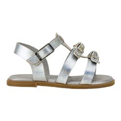 SANDÁLIA PRATA INFANTIL BIBI SHINE MINI PRATA 1233... - CARAMELADA KIDS