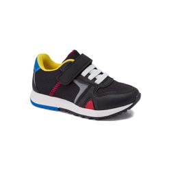TÊNIS INFANTIL KLIN WALK MINI PRETO CALÇAR FÁCIL 2... - CARAMELADA KIDS