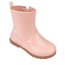 BOTA INFANTIL COTURNO PAMPILI RUBI ROSA VERNIZ 141... - CARAMELADA KIDS
