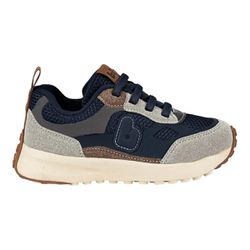 TÊNIS BIBI JOGGING NEW MARINHO/GRAFITE/CARAMEL 123... - CARAMELADA KIDS