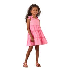 VESTIDO INFANTIL MON SUCRÉ ROSA PRINCESA 3125196 -... - CARAMELADA KIDS