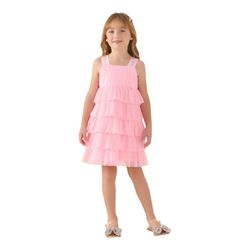 VESTIDO PETIT CHERIE INFANTIL ROSA CANDY 3125176 -... - CARAMELADA KIDS