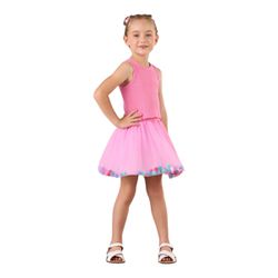 CONJUNTO INFANTIL MON SUCRÉ ROSA SAIA TULE BALLET ... - CARAMELADA KIDS