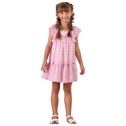 VESTIDO INFANTIL ROSA MON SUCRÉ HAPPY TIME 3125426... - CARAMELADA KIDS