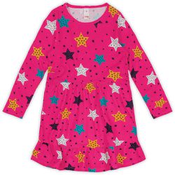 VESTIDO INFANTIL ESTRELA MALHA FRIA MARISOL TAMANH... - CARAMELADA KIDS