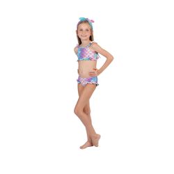 BIQUINI INFANTIL SEREIA SIRI KIDS CINTIA HOT GLITT... - CARAMELADA KIDS