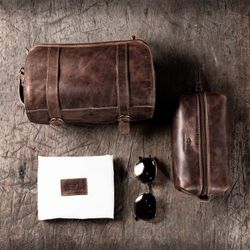 Kit Necessaire Cinnamon e... - CARDENA MADERA